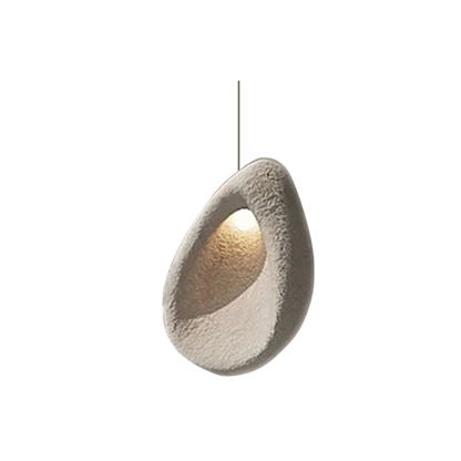 Pendant Light with Organic Style and Warm Light