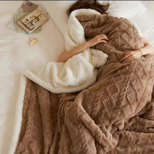 Manta gruesa de invierno: máxima calidez para las noches frías de invierno