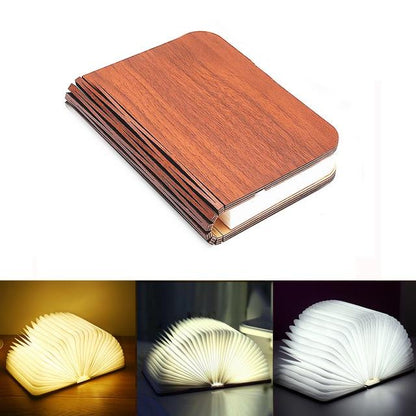 Lampada LED BookGlow - Una luce che prende forma