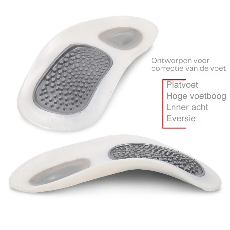 Orthopaedic Insoles for Flat Feet and Foot Correction