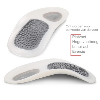 Orthopaedic Insoles for Flat Feet and Foot Correction
