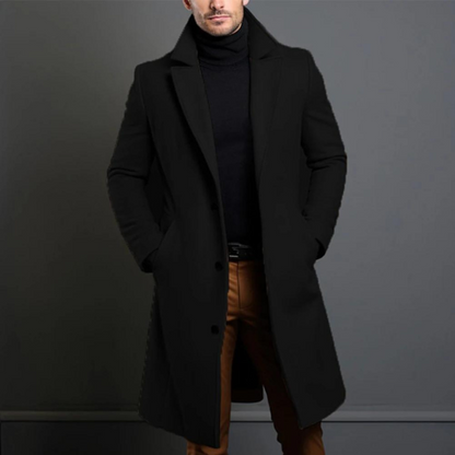Wool Men's Coat – Timeless Style for Cold Days