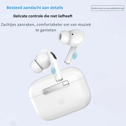 AirTide Pro – Auriculares deportivos inalámbricos Bluetooth con cancelación de ruido
