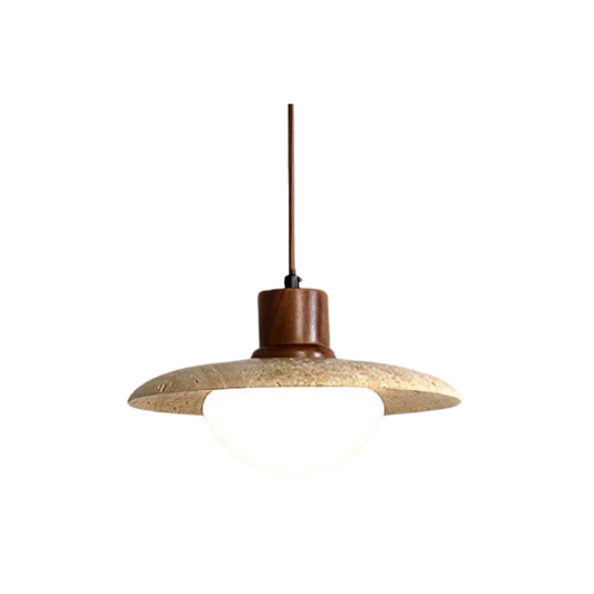 Travertin-Pendelleuchte - Luxuriöses und natürliches Design