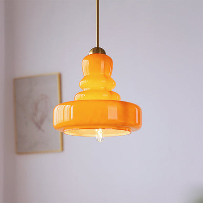 Farebné závesné svietidlo Calabas Bauhaus