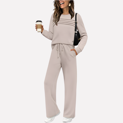 Trendy tweedelige loungeset voor dames – perfect om te ontspannen