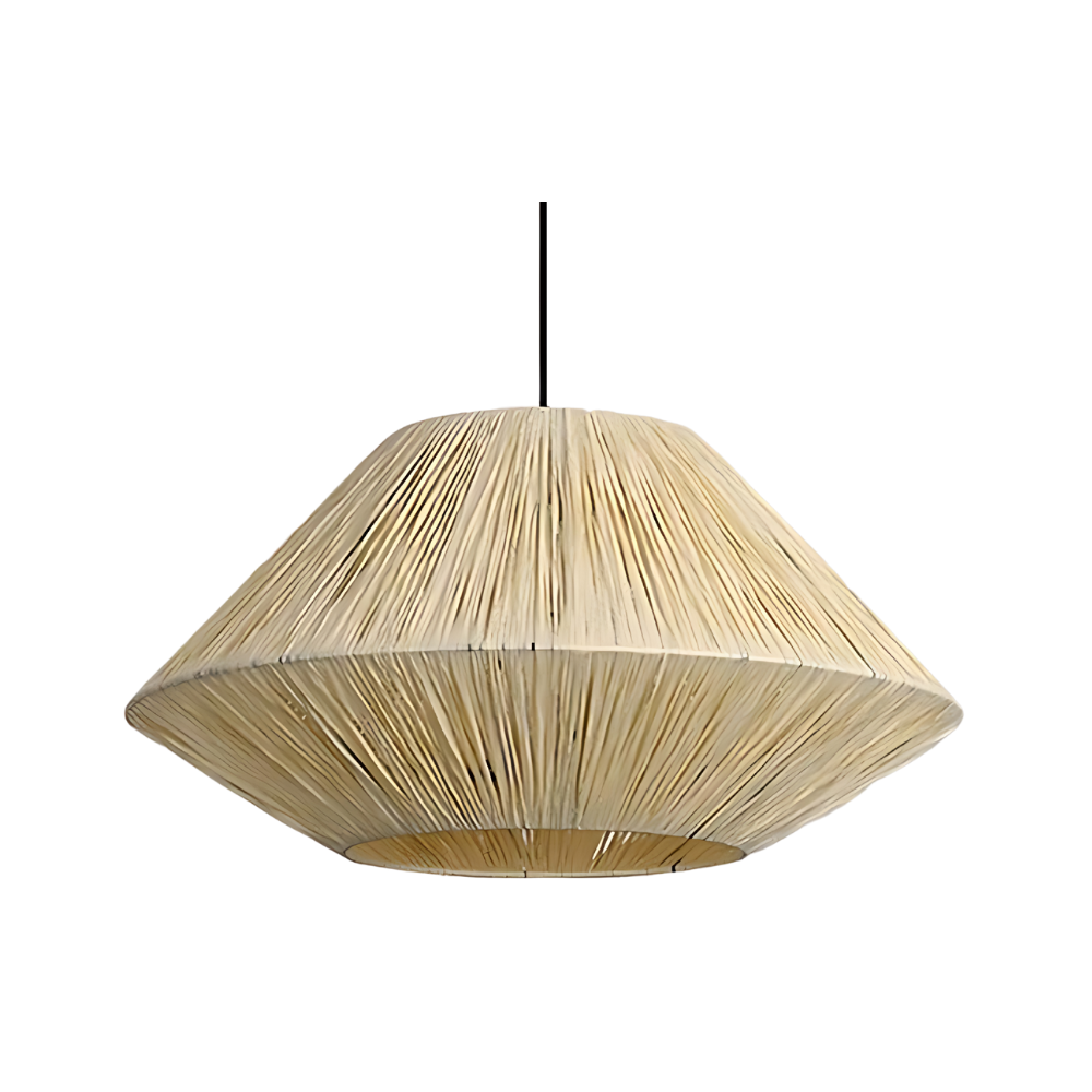 Artisanal Rattan Pendant Lamp - Natural and Stylish