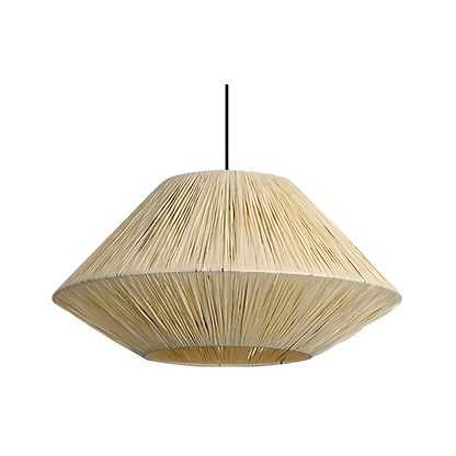 Artisanal Rattan Pendant Lamp - Natural and Stylish