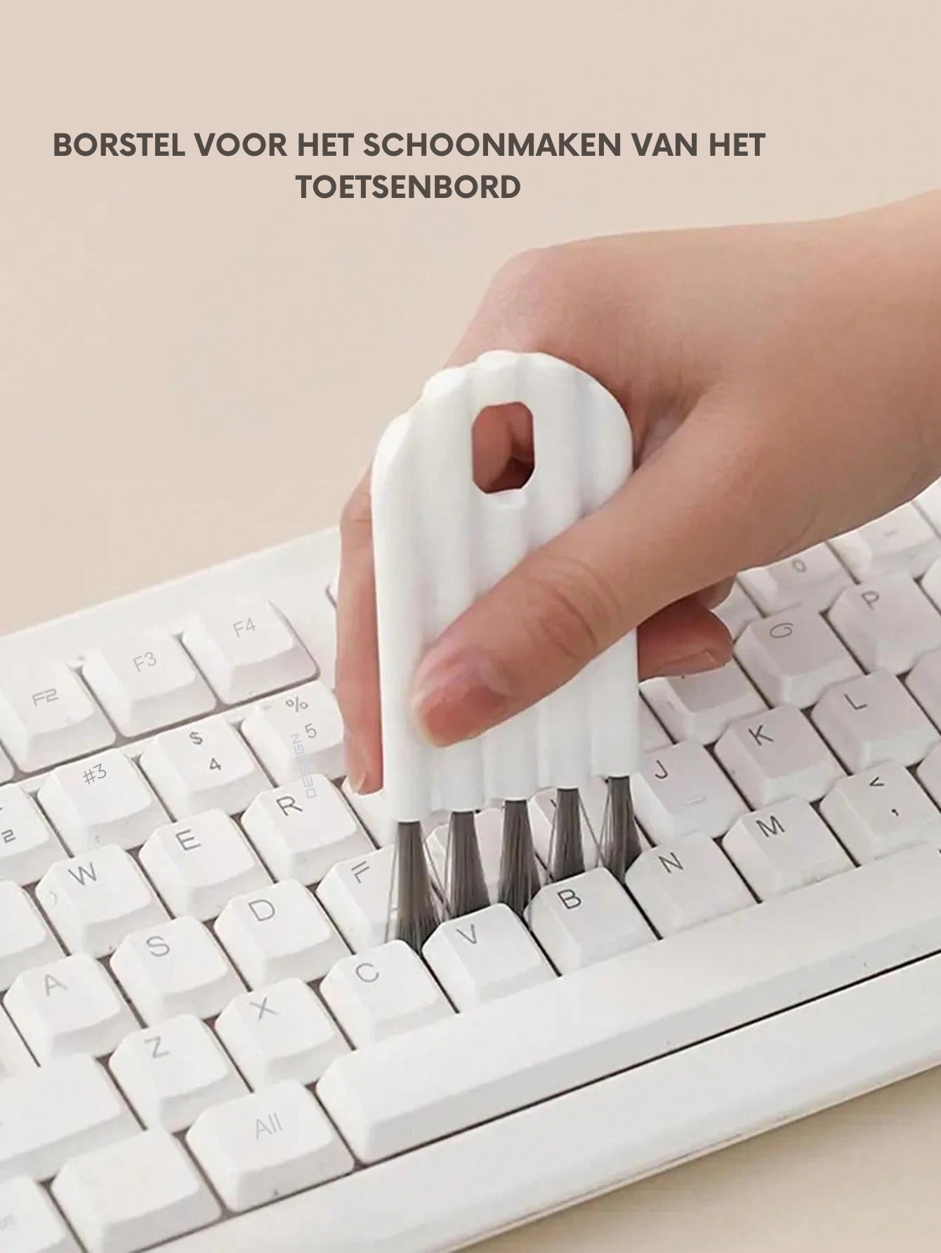 Cleaning Brush for Grooves and Cracks