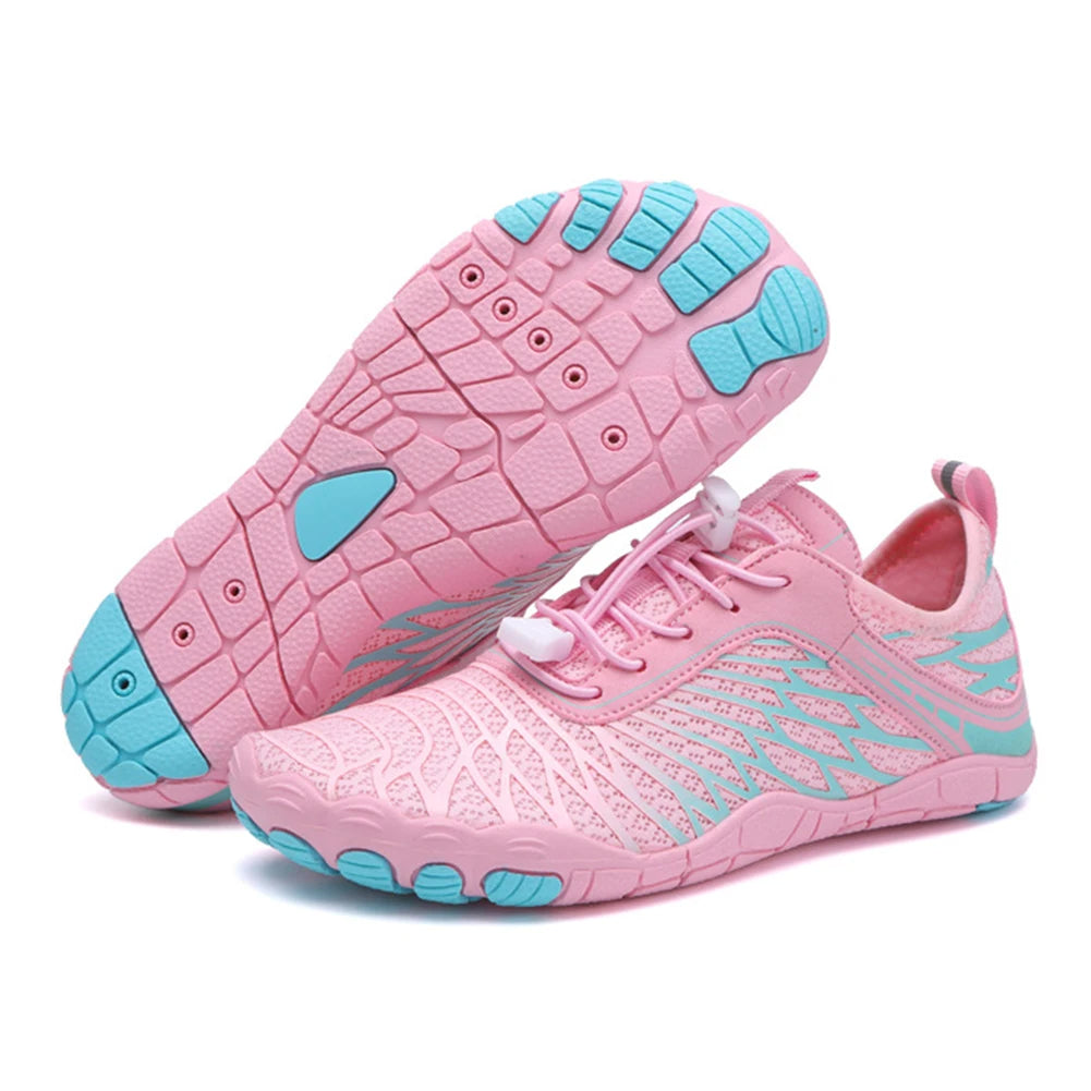 Uniseks waterschoenen met antislipzool en sneldrogend mesh