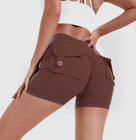 High-Waisted Shorts with Elegant Minimalist Look