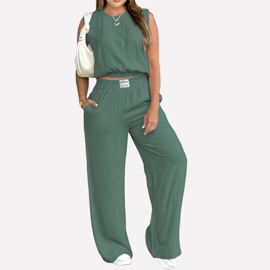 Conjunto diario de dos piezas para mujer