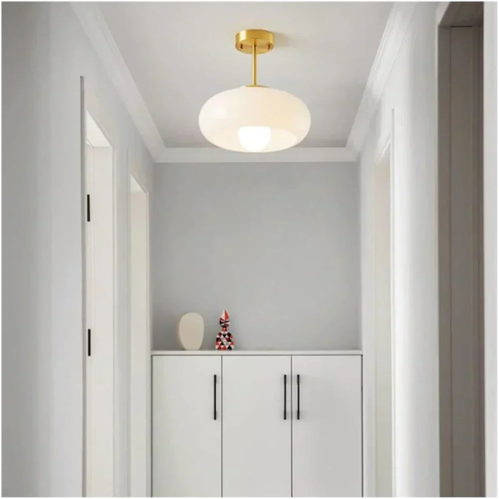Radiant Glow Scandinavian Ceiling Light