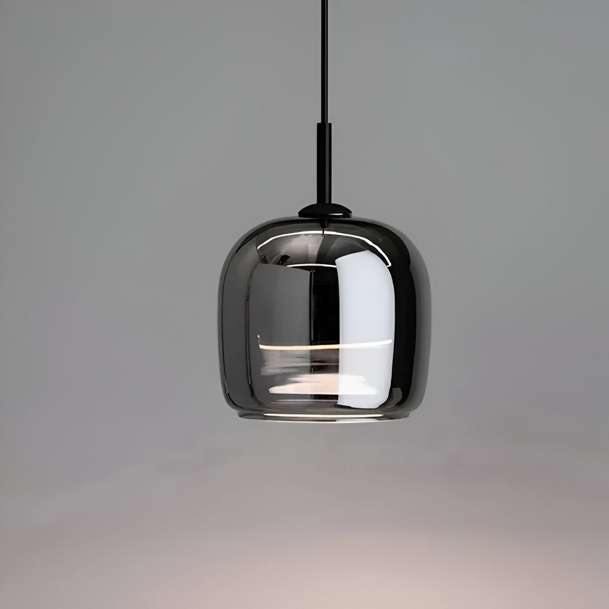 Luxusní LED závěs na dveře ze severského skla