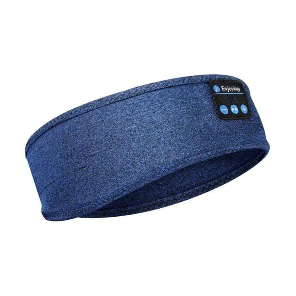 Wireless Bluetooth Sleep Mask Headband with Built-in Headphones