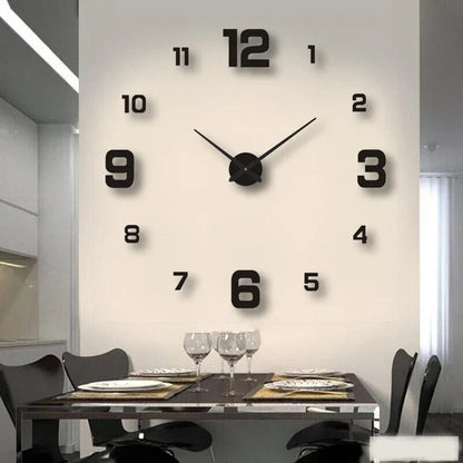 Orologio da parete decorativo con numeri romani – Orologio al quarzo silenzioso per interni moderni
