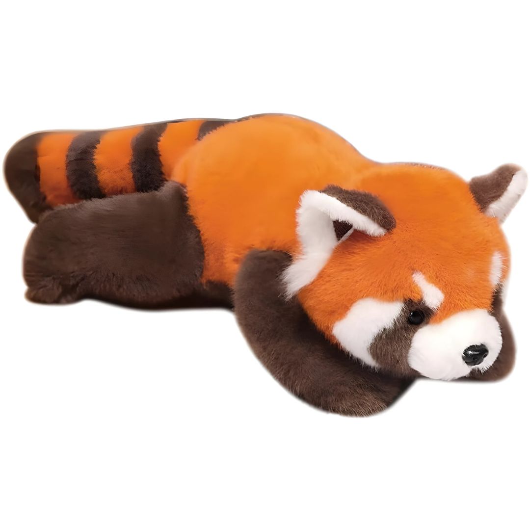 Zachte knuffel in de vorm van een dier, langwerpig voor comfort en ontspanning