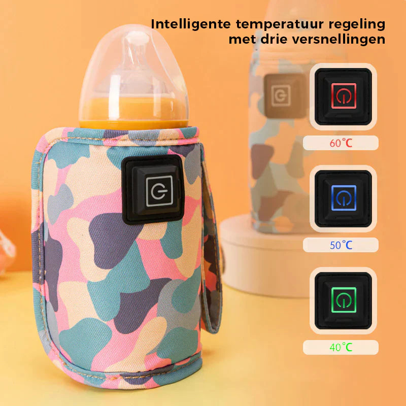 Calientaleche USB portátil - Calienta la leche donde quieras - Práctico y eficiente