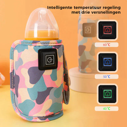 Calientaleche USB portátil - Calienta la leche donde quieras - Práctico y eficiente