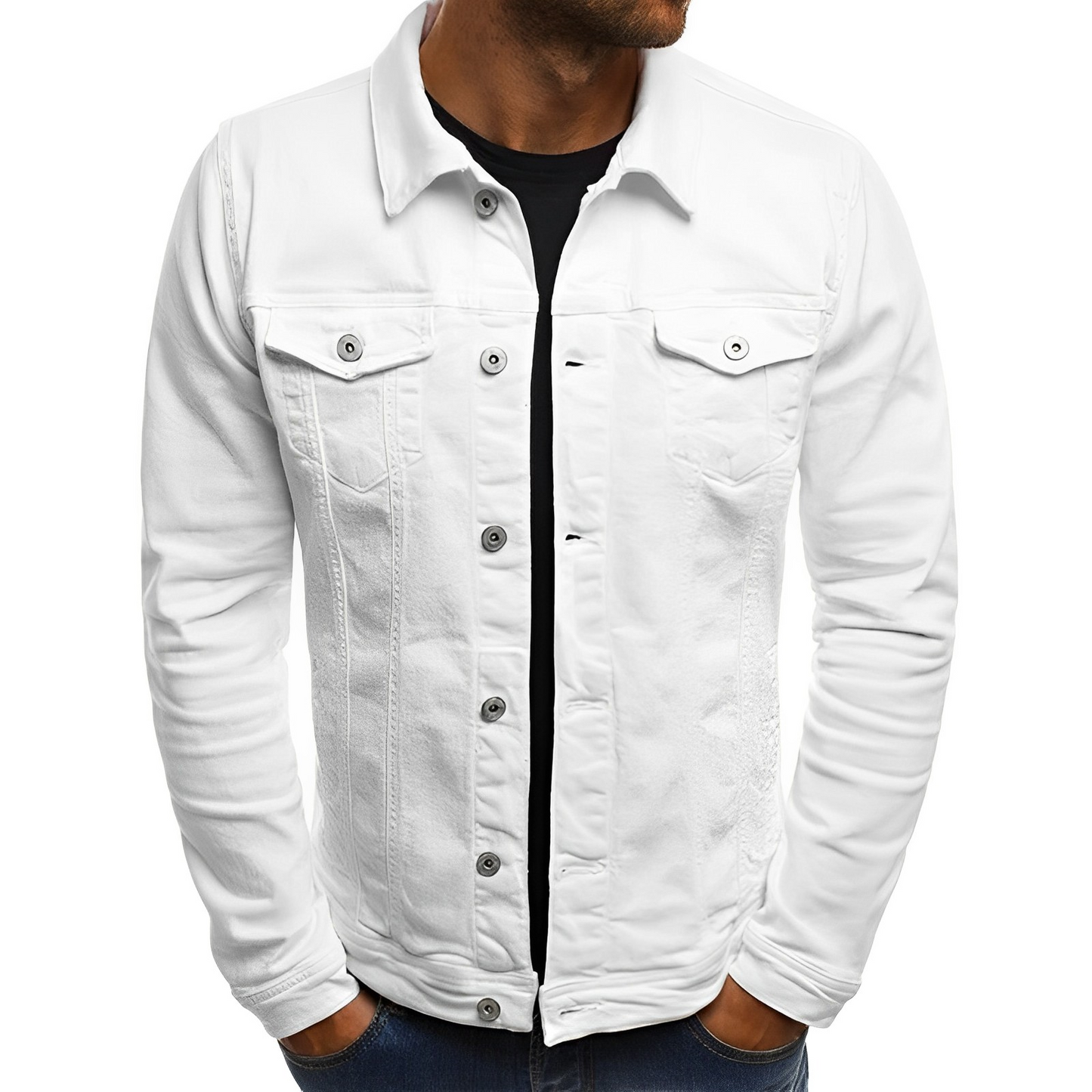 Herren-Sommerjacke – Jeansjacke