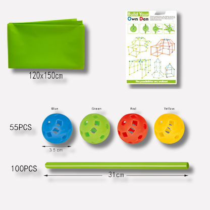 Playit - Sustainable and Creative Play Tent
