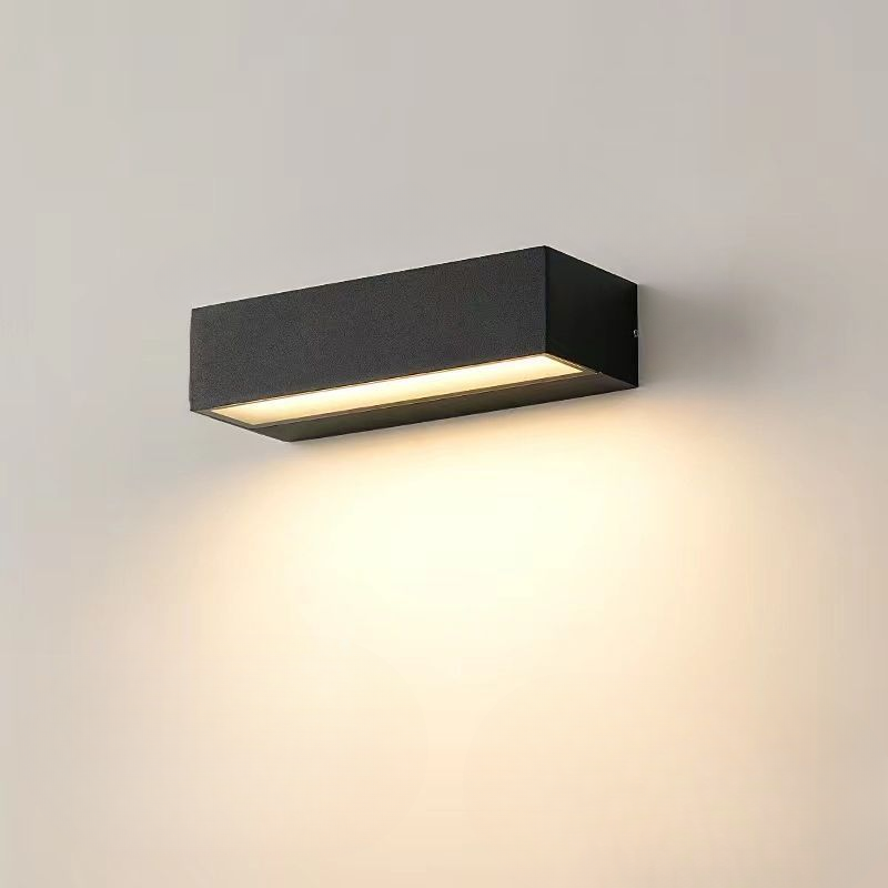 Aplique de pared LED blanco minimalista