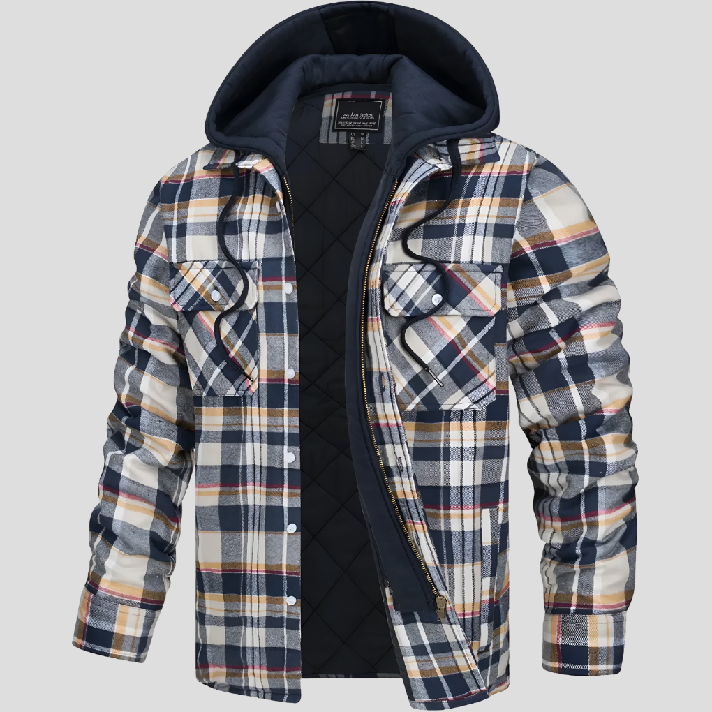 Herrenjacke mit stilvollem und vielseitigem Design für den Herbst