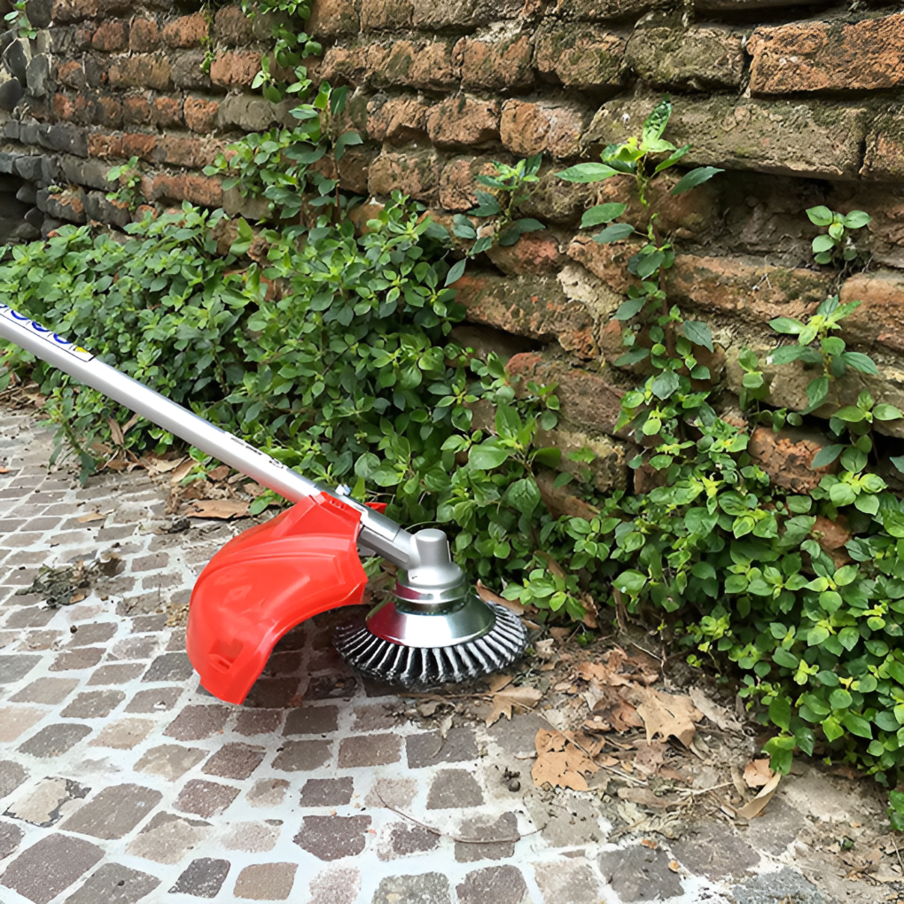 Carbon Steel Weed Brush and Trimmer - Brush Only