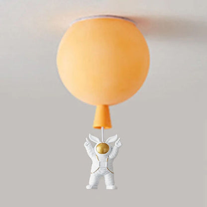 Fateh モダンな月・宇宙飛行士デザインのLEDシーリングライト