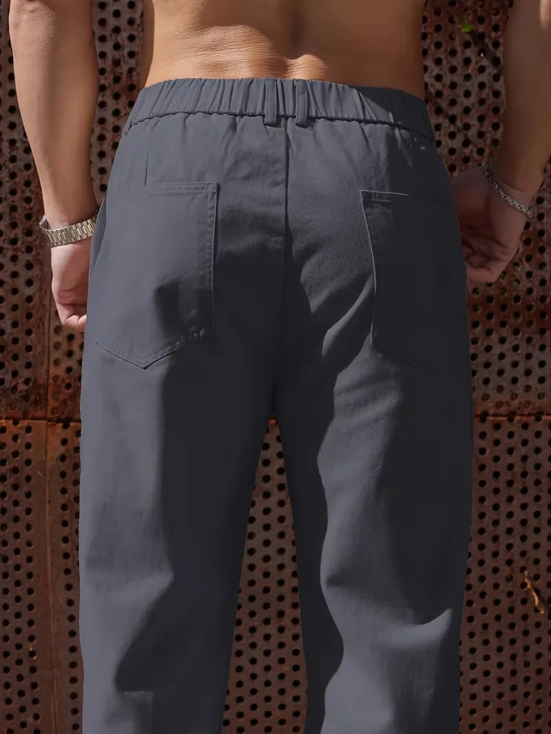 Pantalon avec taille élastique