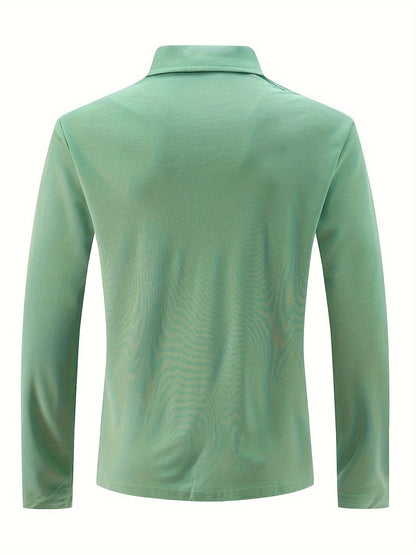 Men's Long Sleeve Polo - Théo