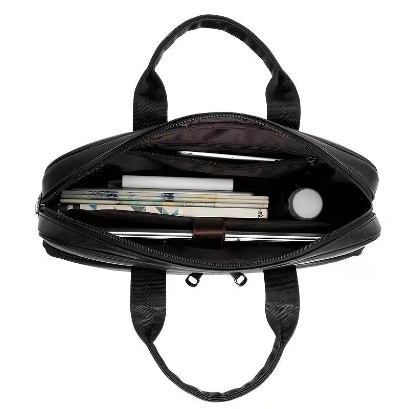 Laptop bag with adjustable shoulder strap
