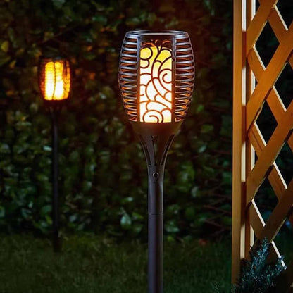 2x Solar Garden Lanterns for Magical Evenings