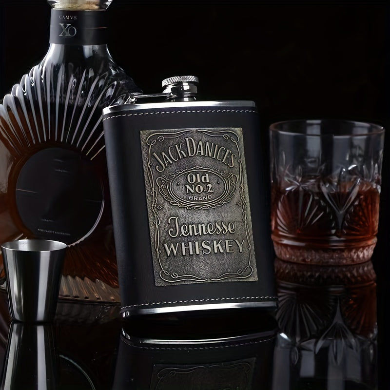 Classic Relief Flask – Compact and Robust