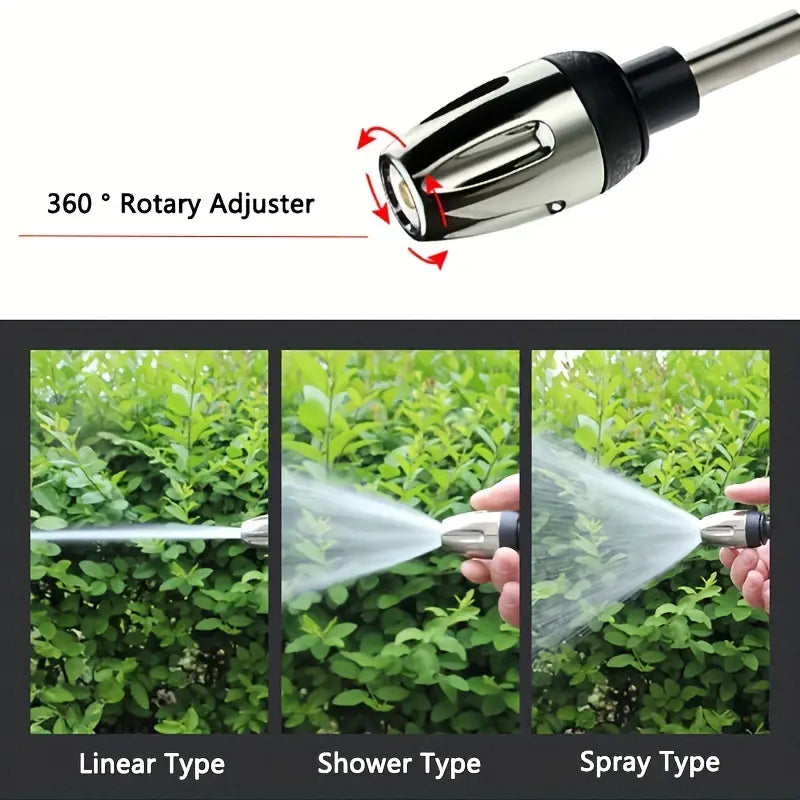 High-Pressure Sprayer for Car Cleaning, Garden Tidying and Patio Maintenance