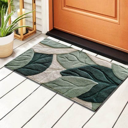 Leaf Bath Mat – Absorbent, Plush and Comfortable for the Bathroom