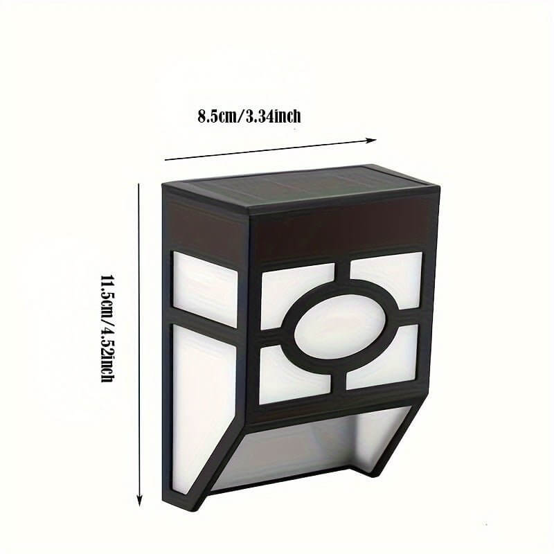 Lampă de perete solară – Iluminat exterior eficient energetic