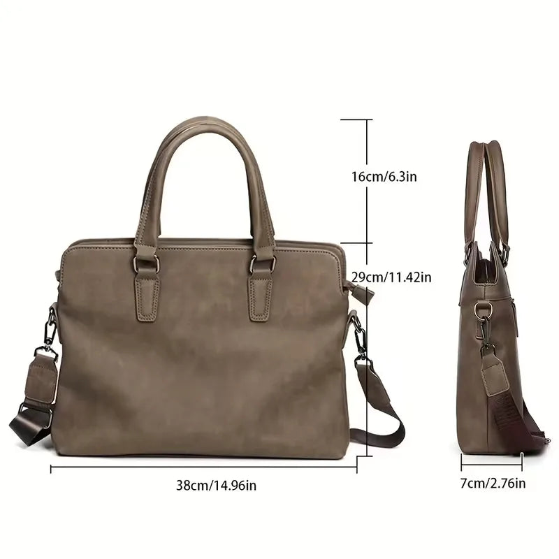 Sac à bandoulière en cuir synthétique