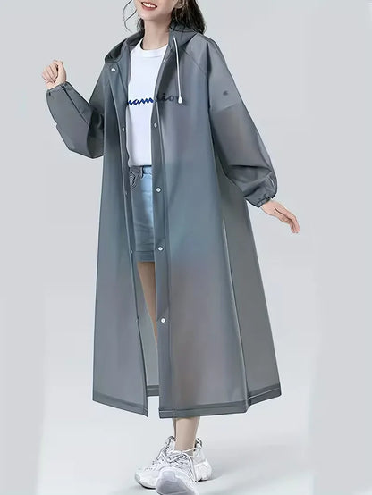 Veste de pluie avec capuche