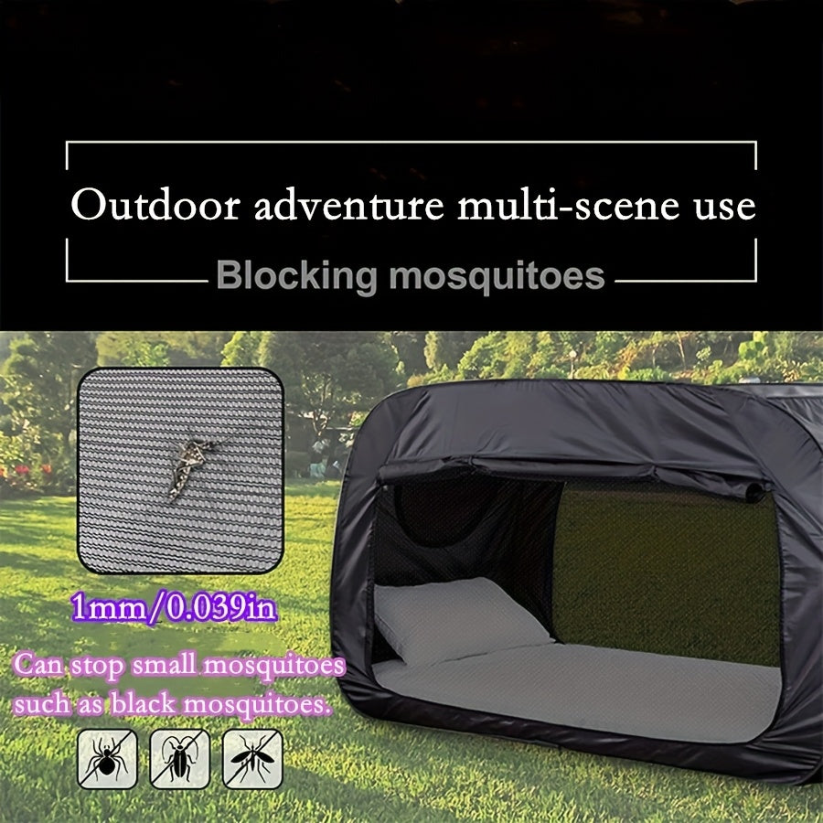 CozyNest Foldable Tent Bed – Protection and Rest Within Reach