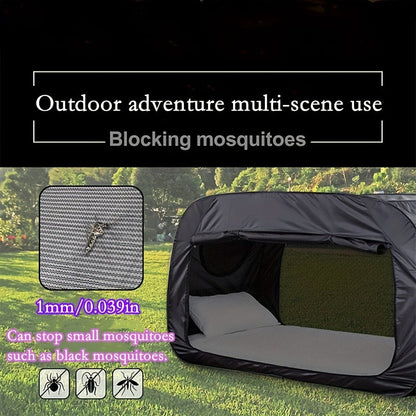 CozyNest Foldable Tent Bed – Protection and Rest Within Reach