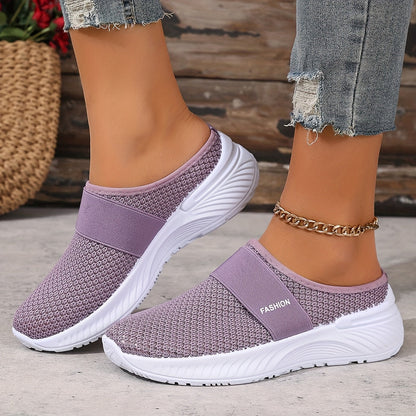 Slip On Summer Sneakers for Women with Breathable Mesh