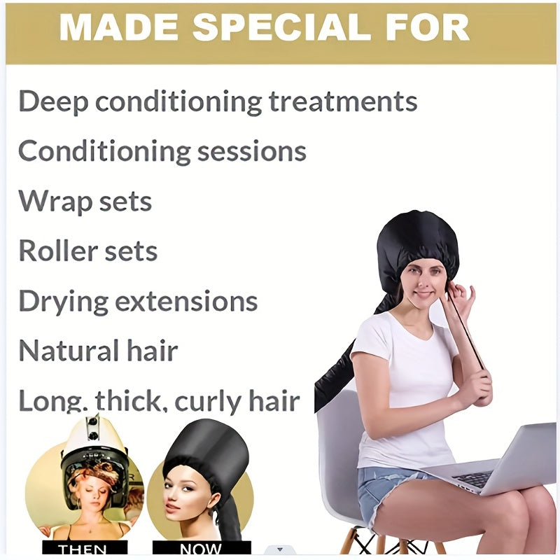 Bonnet chauffant pour coiffure – pratique et confortable pour toutes les boucles