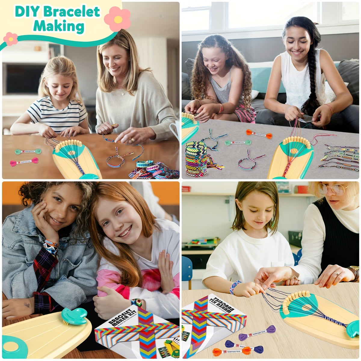 Creative Friendship Bracelet Maker – For Unforgettable Moments of Togetherness