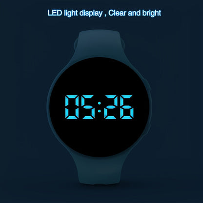 LED-Digitaluhr mit Schrittzähler und Vibrationsalarm – Fitnesstracker für Kinder