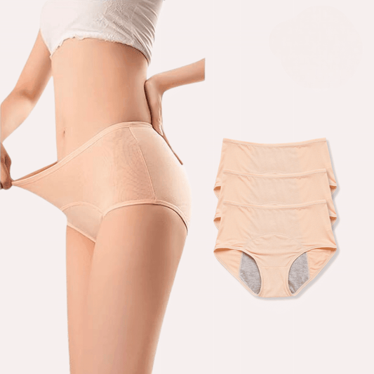 3 piezas - Ropa interior menstrual a prueba de fugas - Zaida