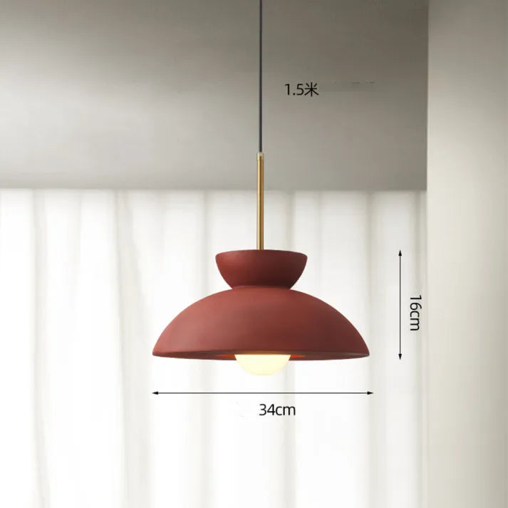 Lámpara colgante nórdica minimalista con tecnología LED