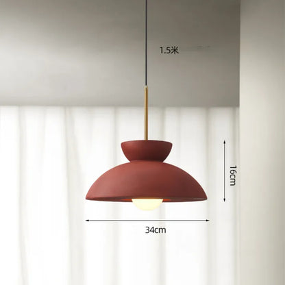 Lámpara colgante nórdica minimalista con tecnología LED