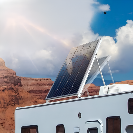 2-piece mounting set for solar panels