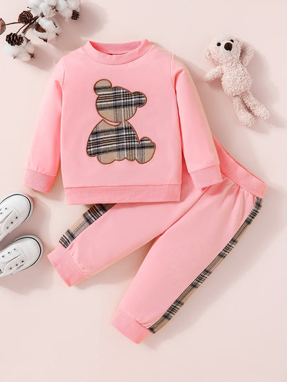 2-piece outfit - sweatshirt with bear embroidery and pants - Paris